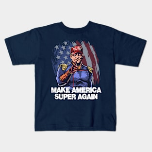 Make America Super Again Kids T-Shirt